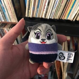 Small wolf plush